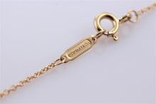 Load image into Gallery viewer, Tiffany &amp; Co. Rare 18K Yellow Gold Anchor Pendant 16&quot; Necklace
