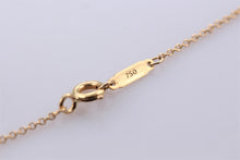 Load image into Gallery viewer, Tiffany &amp; Co. Rare 18K Yellow Gold Anchor Pendant 16&quot; Necklace
