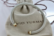 Load image into Gallery viewer, David Yurman 14K Gold &amp; Sterling Silver Citrine Classic Cable 5mm Bracelet
