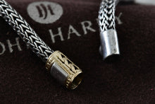 Load image into Gallery viewer, John Hardy Sterling Silver &amp; 18k Yellow Gold Woven Cable 8" Bracelet
