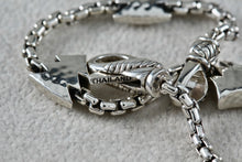 Load image into Gallery viewer, JAI John Hardy Sterling Silver Christmas Tree 7" Chain Bracelet
