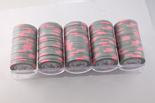 Load image into Gallery viewer, Las Vegas Hotel Paris Casino $2 Dollar H &amp; C Light Gray &amp; Pink Clay Poker Chip
