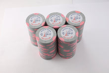 Load image into Gallery viewer, Las Vegas Hotel Paris Casino $2 Dollar H &amp; C Light Gray &amp; Pink Clay Poker Chip
