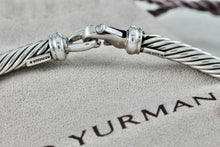 Load image into Gallery viewer, David Yurman 14K Gold &amp; Sterling Silver Cable Choker 15" Necklace
