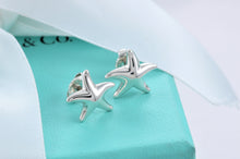 Load image into Gallery viewer, Tiffany &amp; Co. Elsa Peretti Sterling Silver Mini Starfish Stud Earrings
