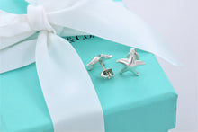 Load image into Gallery viewer, Tiffany &amp; Co. Elsa Peretti Sterling Silver Mini Starfish Stud Earrings
