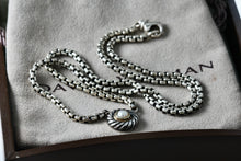 Load image into Gallery viewer, David Yurman Sterling Silver &amp; 14K Gold Pearl Cookie 16" Necklace
