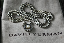 Load image into Gallery viewer, David Yurman Sterling Silver &amp; 14K Gold Pearl Cookie 16" Necklace
