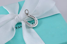 Load image into Gallery viewer, Tiffany &amp; Co. Silver Lucky Horseshoe Charm Pendant
