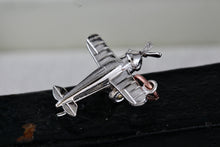 Load image into Gallery viewer, Vintage Carl Art Sterling Silver Airplane Charm Pendant Signed &quot;CA Sterling&quot;
