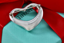 Load image into Gallery viewer, Tiffany &amp; Co. Elsa Peretti Silver Large 35mm Open Heart Brooch Pin
