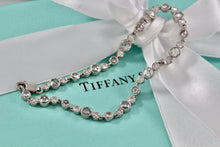 Load image into Gallery viewer, Tiffany &amp; Co. Platinum Diamond Bubble Link Bracelet
