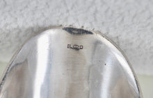 Load image into Gallery viewer, Sterling Silver Long Hammered Ring Size 7.5 Signed BL
