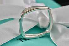 Load image into Gallery viewer, Tiffany &amp; Co. Silver Frank Gehry Narrow Square Torque Ring Size 9.5
