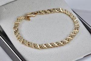 Beverly Hills 14K Yellow Gold Link Chain Bracelet