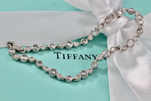 Load image into Gallery viewer, Tiffany &amp; Co. Platinum Diamond Bubble Link Bracelet
