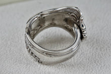 Load image into Gallery viewer, 1947 Rogers Bros Silver XS Triple Handmade Spoon Ring Size 8
