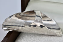 Load image into Gallery viewer, Sterling Silver Long Hammered Ring Size 7.5 Signed BL
