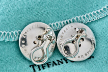 Load image into Gallery viewer, Tiffany &amp; Co. Vintage 14Kt. Gold &amp; Silver Button Clip-On Earrings
