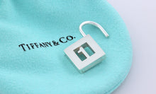 Load image into Gallery viewer, Tiffany &amp; Co. Silver Number &quot;1&quot; Padlock Pendant
