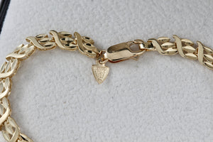 Beverly Hills 14K Yellow Gold Link Chain Bracelet