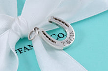 Load image into Gallery viewer, Tiffany &amp; Co. Silver Lucky Horseshoe Charm Pendant
