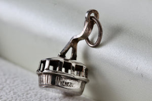 Sterling Silver Caracas Venezuela Gondola Charm Pendant