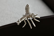 Load image into Gallery viewer, Sterling Silver Mosquito Bug Charm Pendant RARE
