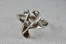 Load image into Gallery viewer, Sterling Silver Letter &quot;Y&quot; Signet Ring Size 6.5
