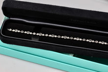Load image into Gallery viewer, Tiffany &amp; Co. Platinum Diamond Bubble Link Bracelet

