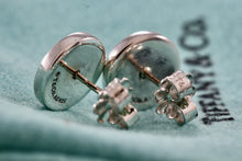 Load image into Gallery viewer, Return To Tiffany &amp; Co. Silver Small Round Circle Mini Stud Earrings
