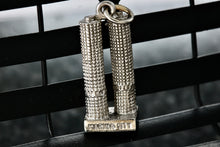 Load image into Gallery viewer, Sterling Silver Chicago Marina City Landmark Towers Building Charm Pendant
