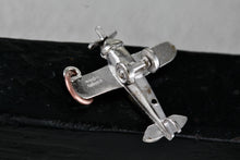 Load image into Gallery viewer, Vintage Carl Art Sterling Silver Airplane Charm Pendant Signed &quot;CA Sterling&quot;
