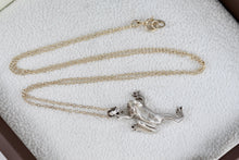 Load image into Gallery viewer, CAVIN RICHIE Sterling Silver Frog Charm Pendant 18&quot; Necklace
