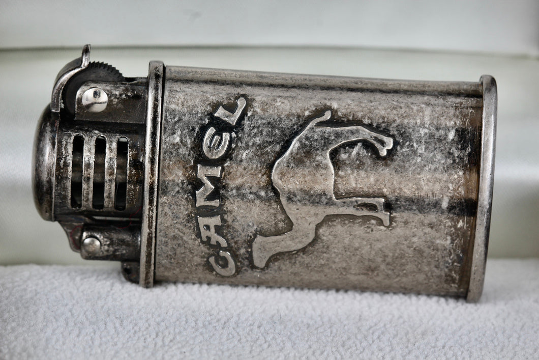 Camel Cigarette Co. Butane Refillable Lighter Vintage Style