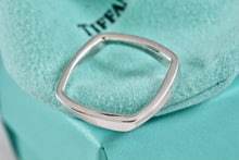 Load image into Gallery viewer, Tiffany &amp; Co. Silver Frank Gehry Narrow Square Torque Ring Size 9.5
