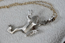 Load image into Gallery viewer, CAVIN RICHIE Sterling Silver Frog Charm Pendant 18&quot; Necklace
