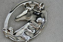 Load image into Gallery viewer, Gorham Sterling Silver Unicorn Floral Design Pendant
