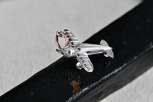 Load image into Gallery viewer, Vintage Carl Art Sterling Silver Airplane Charm Pendant Signed &quot;CA Sterling&quot;
