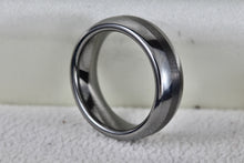 Load image into Gallery viewer, Tungsten Carbide Heavy Strong Quality Stripe Band Ring Size 3.5
