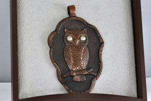 Bell Trading Post Copper Owl Pendant