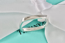 Load image into Gallery viewer, Tiffany &amp; Co. Silver Frank Gehry Narrow Square Torque Ring Size 9.5
