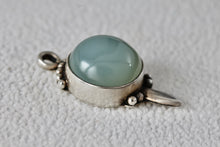 Load image into Gallery viewer, Sterling Silver Large Moon Stone Sword Pendant
