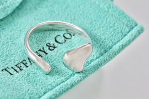 Tiffany & Co. Elsa Peretti Silver Full Heart Ring