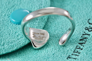 Tiffany & Co. Elsa Peretti Silver Full Heart Ring