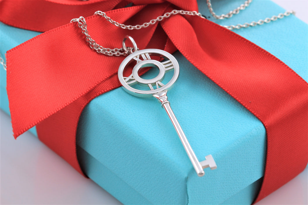 Tiffany & Co. Atlas Silver Roman Numeral Key 2