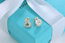 Load image into Gallery viewer, Tiffany &amp; Co. 1837 Silver Circle Stud Earrings
