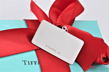 Load image into Gallery viewer, Tiffany &amp; Co. Silver ENGAGE, INSPIRE, SUCCEED Rectangle Charm Pendant
