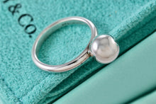 Load image into Gallery viewer, Tiffany &amp; Co. Hardwear Silver 8mm Ball Bead Ring Size 4
