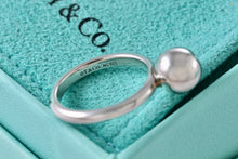 Load image into Gallery viewer, Tiffany &amp; Co. Hardwear Silver 8mm Ball Bead Ring Size 4
